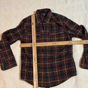 Men's LL Bean Signature slim fit flannel button down - Size small regular